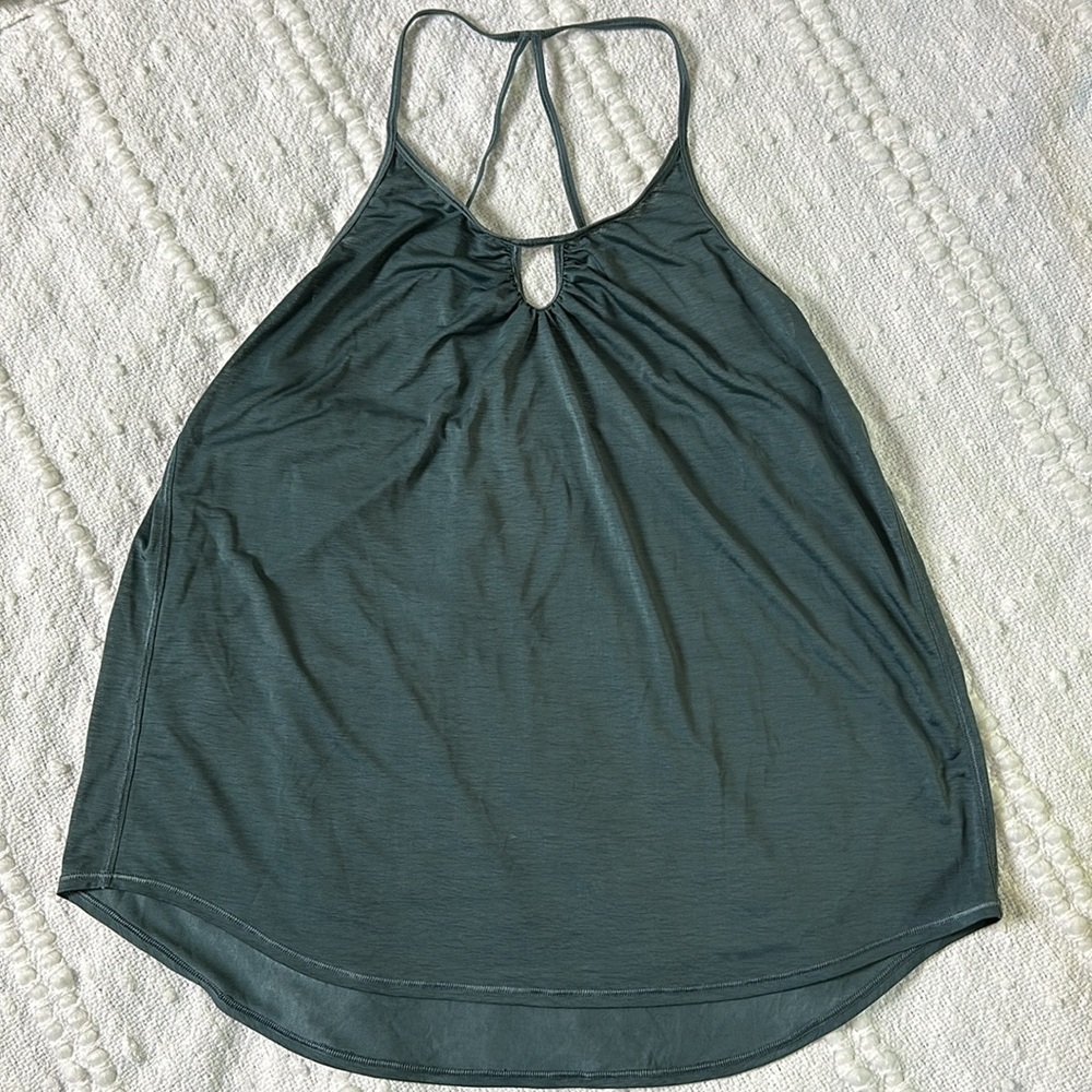 Lululemon‎ Tighten Up Tank Sea Steel Green - Picture 5 of 9